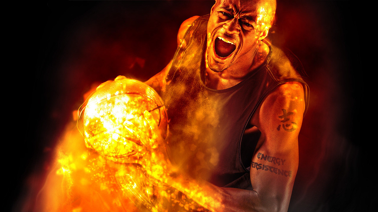 火焰 冰凍 寒氣各式畫風籃球高逼格海報