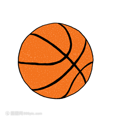 手繪籃球元素