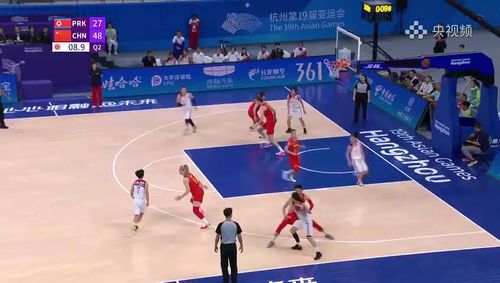 杭州亞運會籃球女子半決賽 朝鮮vs中國 第二節