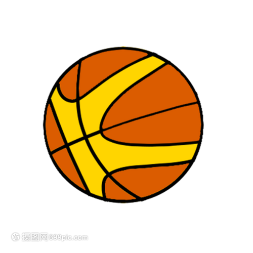 手繪籃球