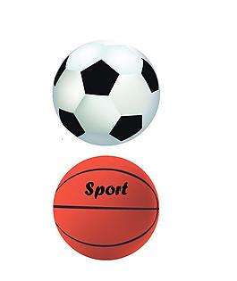 籃球足球展架圖片