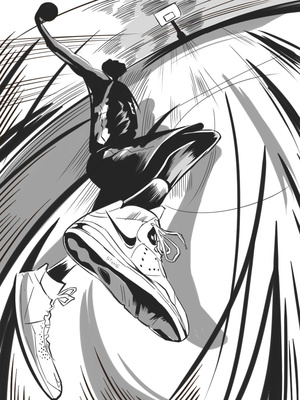 籃球|插畫|商業(yè)插畫|stoneartist 