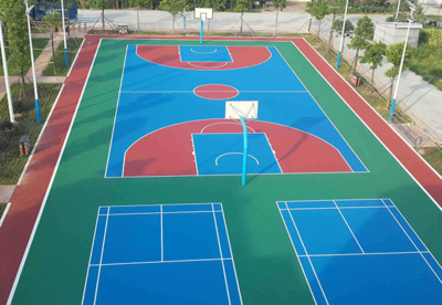 西藏籃球場工程