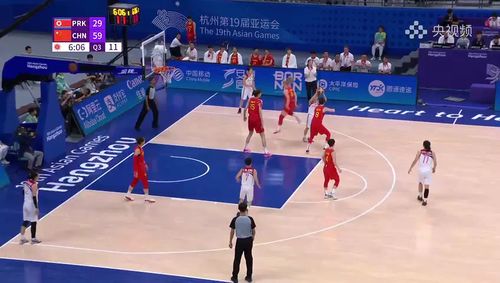杭州亞運會籃球女子半決賽 朝鮮vs中國 第三節